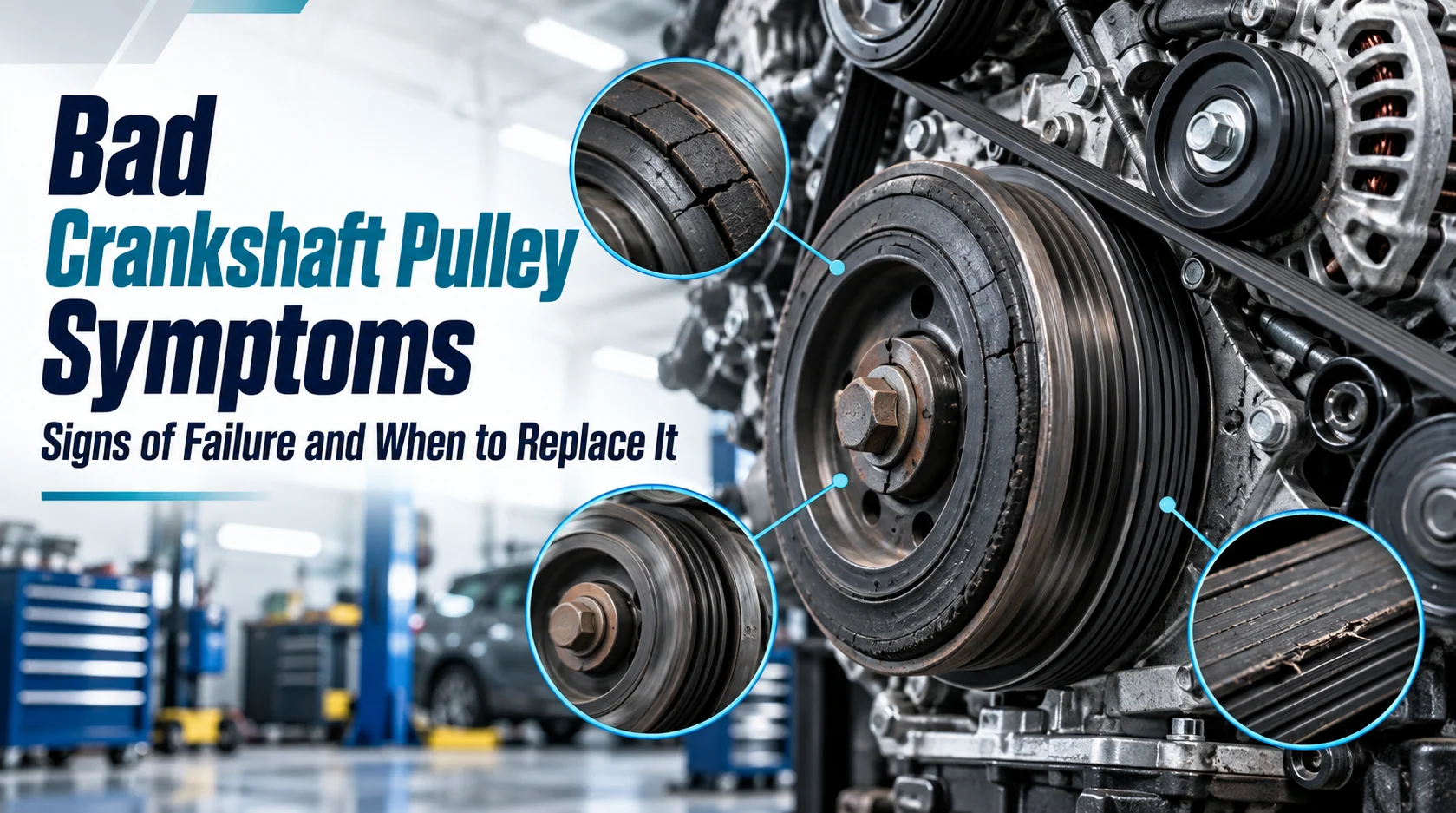 Bad Crankshaft Pulley Symptoms